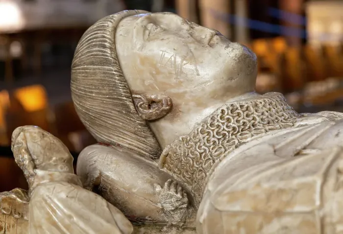 Framed Print : Alabaster likeness, tomb of Robert Lord Hungerford died 1459, Salisbury Cathedral, Wiltshire, England, United Kingdom, Europe Framed Print : Alabaster likeness, tomb of Robert Lord Hungerford died 1459, Salisbury Cathedral, Wiltshire, England, United Kingdom, Europe