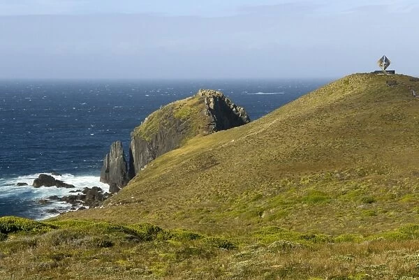 The Albatross Monument at Cape Horn, Isla de Cabo de Hornos, Tierra del Fuego, Chile, South America
