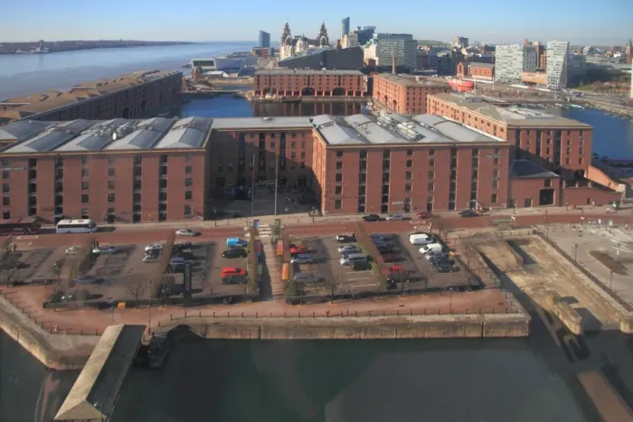 Framed Print : Albert Dock and Mersey skyline from big wheel, Liverpool, Merseyside, England, United Kingdom, Europe Framed Print : Albert Dock and Mersey skyline from big wheel, Liverpool, Merseyside, England, United Kingdom, Europe