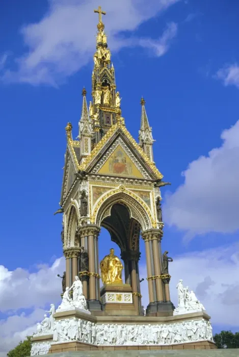 Framed Print : The Albert Memorial, Kensington Gardens, London, England, UK Framed Print : The Albert Memorial, Kensington Gardens, London, England, UK