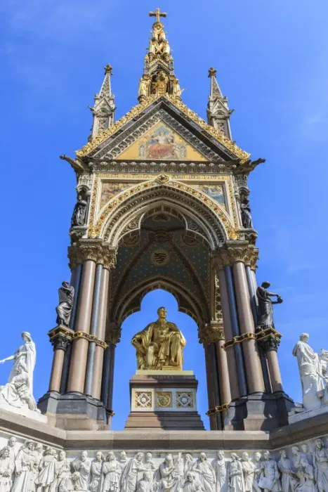 Framed Print : Albert Memorial, to Queen Victorias Consort, in summer, Kensington Gardens, South Kensington Framed Print : Albert Memorial, to Queen Victorias Consort, in summer, Kensington Gardens, South Kensington