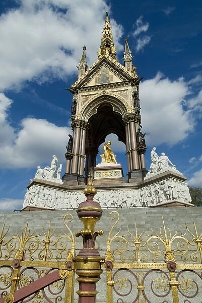 Albert Memorial, South Kensington, London, England, United Kingdom, Europe