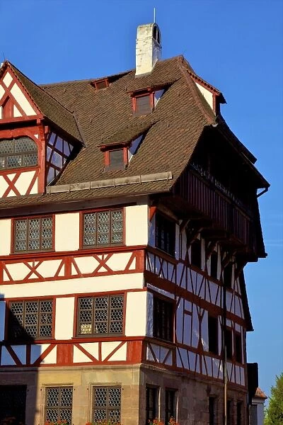 Albrecht Durers House, Nuremberg, Bavaria, Germany, Europe