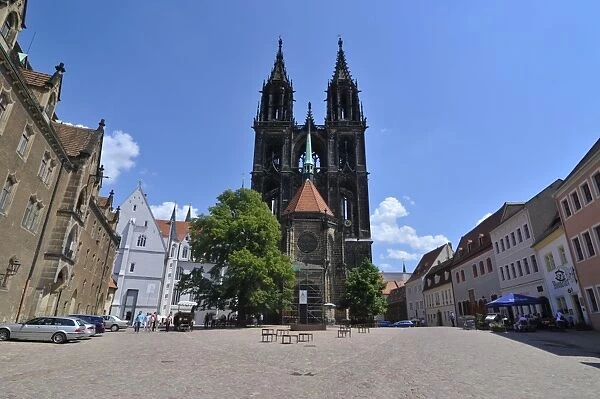 Albrechtsburg church, Meissen, Saxony, Germany, Europe