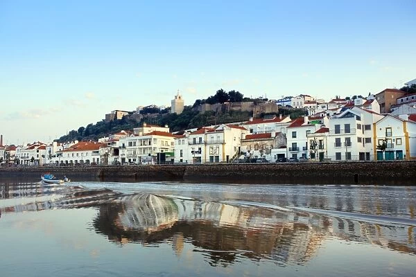 Alcacer do Sal and the Sado River, Alentejo, Portugal, Europe
