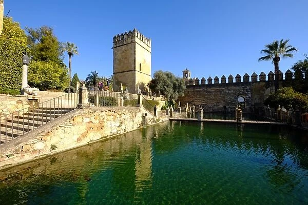 Alcazar de los Reyes Cristianos, UNESCO World Heritage Site, Cordoba, Andalucia, Spain