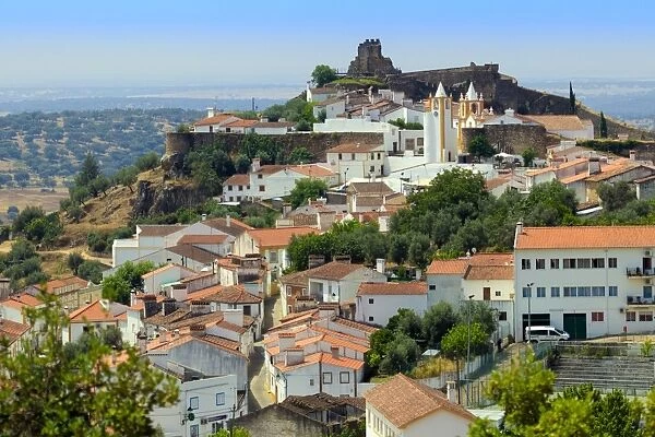 Alegrete, a dramatic Portuguese medieval hill-top village near Portalegre in the