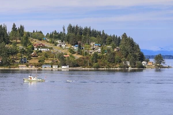 Alert Bay, Cormorant Island, Vancouver Island, Inside Passage, British Columbia, Canada