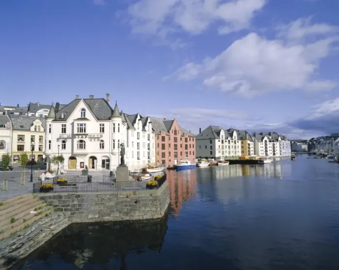 Framed Print : Alesund, More og Romsdal Framed Print : Alesund, More og Romsdal