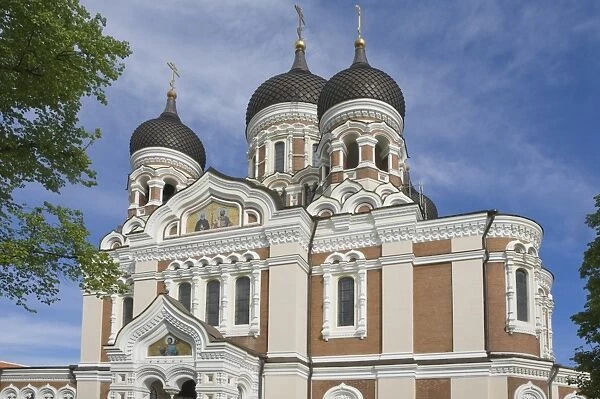 Alexander Nevsky Orthodox Cathedral, Tallin, Estonia, Baltic States, Europe