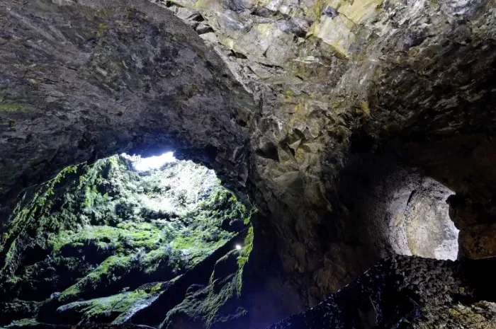 Framed Print : Algar do Carvao Caves, Terceira Island, Azores, Portugal, Europe Framed Print : Algar do Carvao Caves, Terceira Island, Azores, Portugal, Europe
