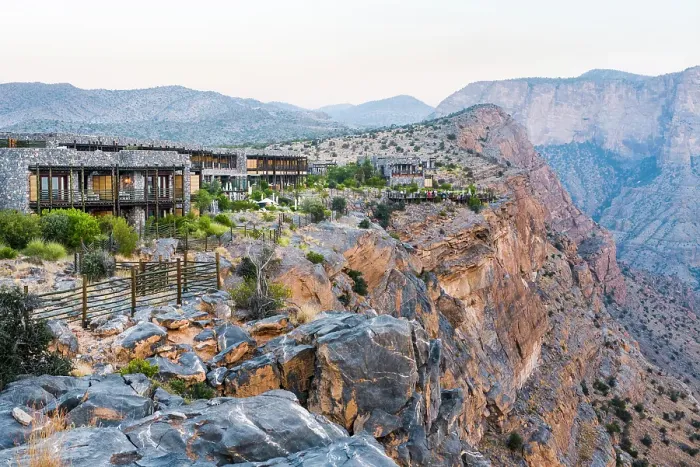Framed Print : Alila Jabal Akhdar hotel, nestled 2000 metres above sea level, surrounded by Al Hajar Mountains, Sultanate of Oman, Arabian Peninsula Framed Print : Alila Jabal Akhdar hotel, nestled 2000 metres above sea level, surrounded by Al Hajar Mountains, Sultanate of Oman, Arabian Peninsula