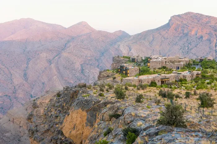 Framed Print : Alila Jabal Akhdar hotel, nestled 2000 metres above sea level, surrounded by Al Hajar Mountains, Sultanate of Oman, Arabian Peninsula Framed Print : Alila Jabal Akhdar hotel, nestled 2000 metres above sea level, surrounded by Al Hajar Mountains, Sultanate of Oman, Arabian Peninsula