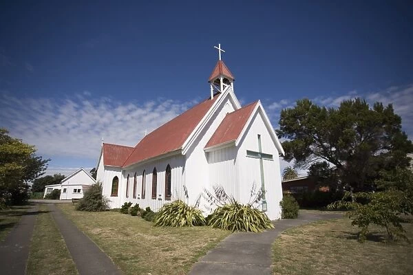 All Saints Anglican Church, Foxton, North Island, New Zealand, Pacific