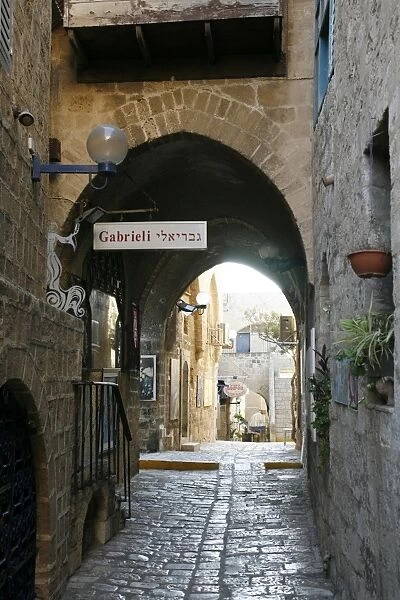 Alleys in the Old Jaffa, Tel Aviv, Israel, Middle East