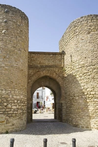 Almocabar Gate, Ronda, Malaga province, Andalucia, Spain, Europe