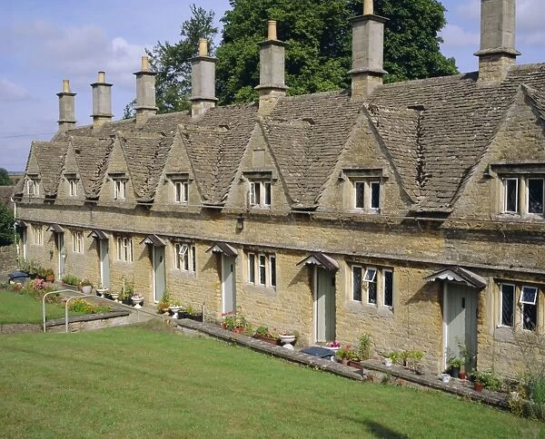Alms Houses, Chipping Norton, The Cotswolds, Oxfordshire, England