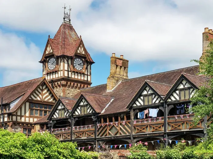 Framed Print : Almshouses and Barrett Browning Institute, Ledbury, Herefordshire, England, United Kingdom, Europe Framed Print : Almshouses and Barrett Browning Institute, Ledbury, Herefordshire, England, United Kingdom, Europe