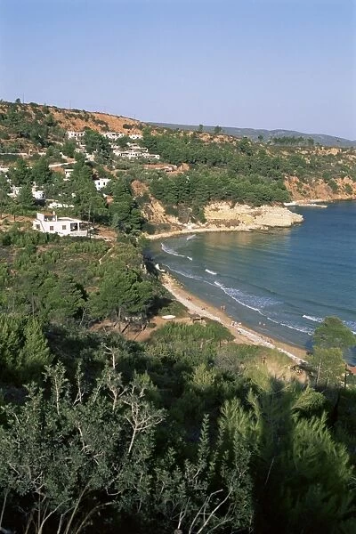 Alonnisos, a small Greek island near Skiathos