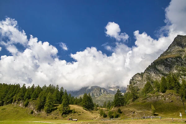 Alpine landscape, Alpe Devero, Crampiolo, Dommodossola, Piedmont, Italy, Europe