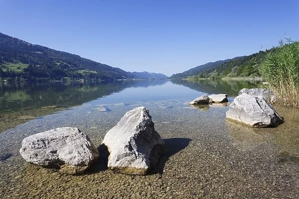 Alpsee Lake, Immenstadt, Allgau, Bavaria, Germany, Europe
