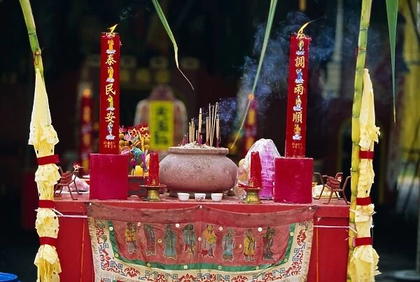 Altar at Chinese temple