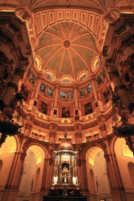 Framed Print : The altar and interior of Granada Cathedral, Granada, Andalusia, Spain, Europe Framed Print : The altar and interior of Granada Cathedral, Granada, Andalusia, Spain, Europe