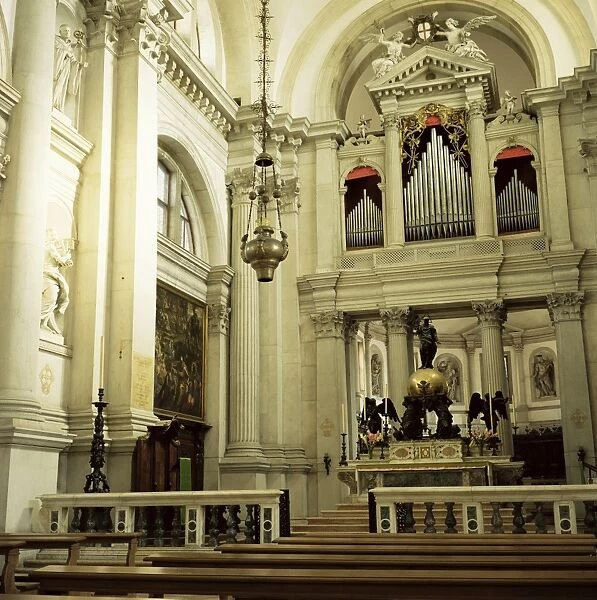 Altar and organ