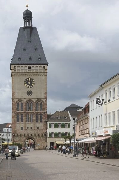 The Alte Portal main gate, Speyer, Rhineland Palatinate, Germany, Europe
