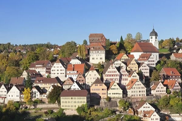 Altensteig, Black Forest, Baden Wurttemberg, Germany, Europe