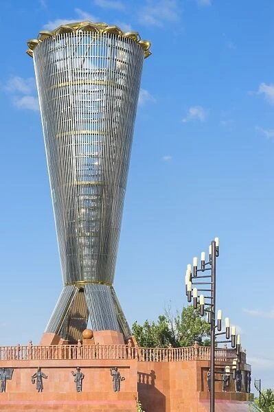 Altyn Shanyrak monument, Independence Park, Shymkent, South Region, Kazakhstan, Central Asia