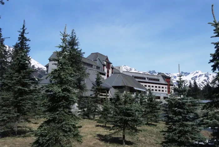 Framed Print : The Alyeska Resort
