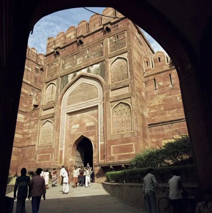 Framed Print : Amar Singh Gate Framed Print : Amar Singh Gate