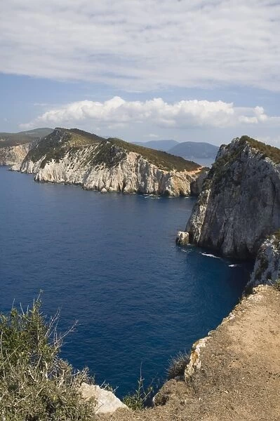 Amazing cliffs at Cape Lefkatas