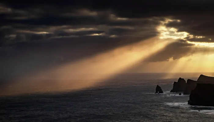 Framed Print : Amazing sunrise on the coast of Madeira Framed Print : Amazing sunrise on the coast of Madeira