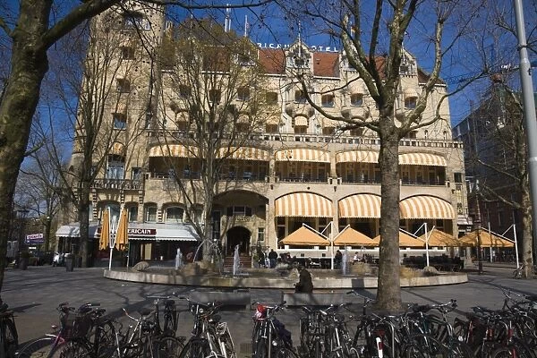 The American Hotel, a famous Art Nouveau style building in Leidseplein