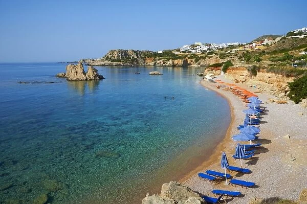 Amopi beach, Karpathos, Dodecanese, Greek Islands, Greece, Europe