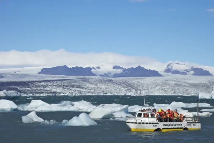 Framed Print : Amphibious vehicle between icebergs on glacial lake at Jokulsarlon with snow on massive icecap of Vatnajokull behind, Iceland, Polar Regions Framed Print : Amphibious vehicle between icebergs on glacial lake at Jokulsarlon with snow on massive icecap of Vatnajokull behind, Iceland, Polar Regions