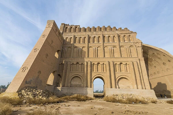 The ancient city of Ctesiphon with largest brick arch in the world, Iraq