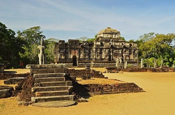 Ancient city of Polonnaruwa, UNESCO World Heritage Site, Polonnaruwa, Sri Lanka, Asia