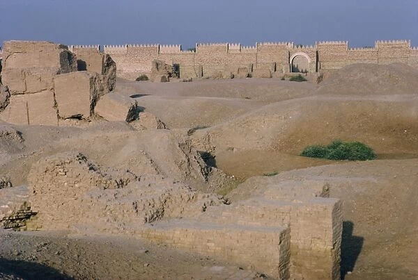 Ancient city ramparts