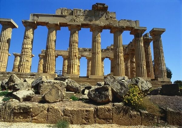 Ancient Greek Temple, Selinunte, Sicily
