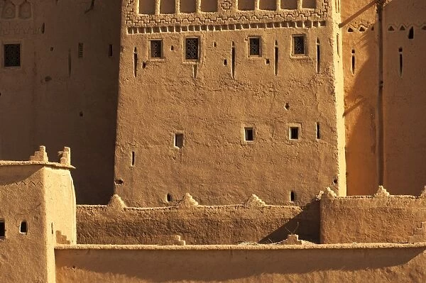 Ancient kasbah in Ouazarzate, southern Morocco, North Africa, Africa
