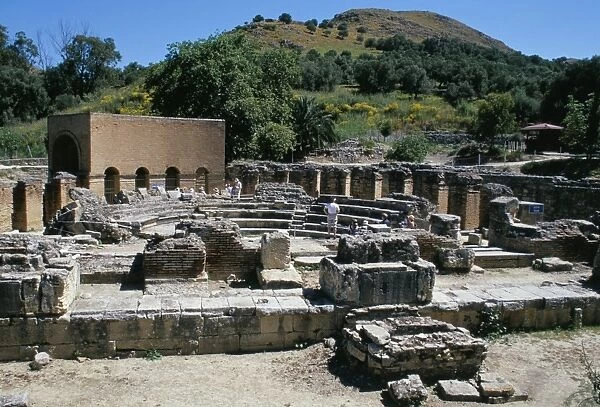 Ancient ruins at Gortyn