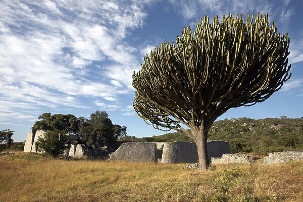 The ancient ruins of Great Zimbabwe, UNESCO World Heritage Site, Zimbabwe, Africa