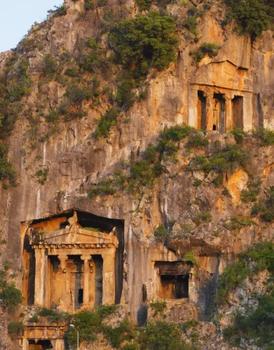 Framed Print : Ancient Telmessos, tomb of Amyntas and Ionic temple dating from 350 BC, Fethiye, Anatolia Framed Print : Ancient Telmessos, tomb of Amyntas and Ionic temple dating from 350 BC, Fethiye, Anatolia
