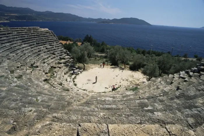 Framed Print : Ancient theatre