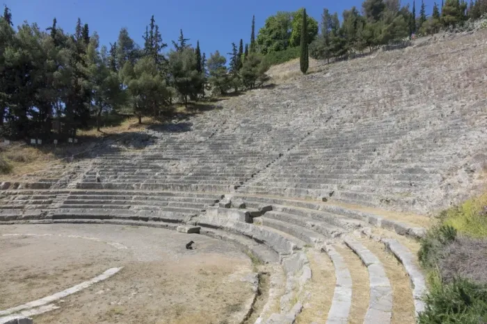 Framed Print : Ancient Theatre, Argos, Peloponnese, Greece, Europe Framed Print : Ancient Theatre, Argos, Peloponnese, Greece, Europe