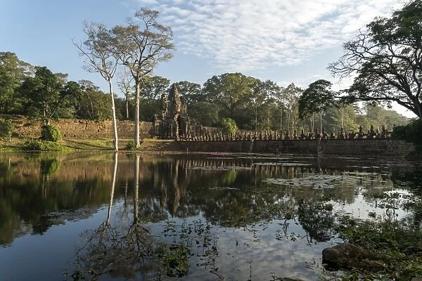 Angkor Thom, Angkor, UNESCO World Heritage Site, Siem Reap, Cambodia, Indochina, Southeast Asia