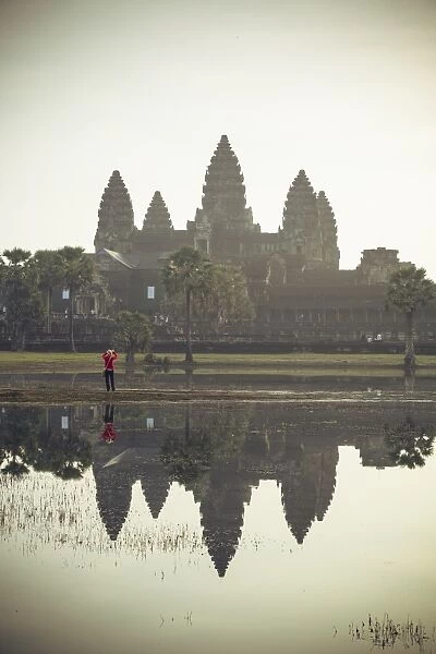 Angkor Wat temple, Angkor, UNESCO World Heritage Site, Cambodia, Indochina, Southeast Asia, Asia